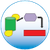 Fluorescent protein activity regulation icon