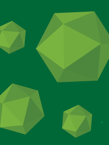 decorative viral capsids